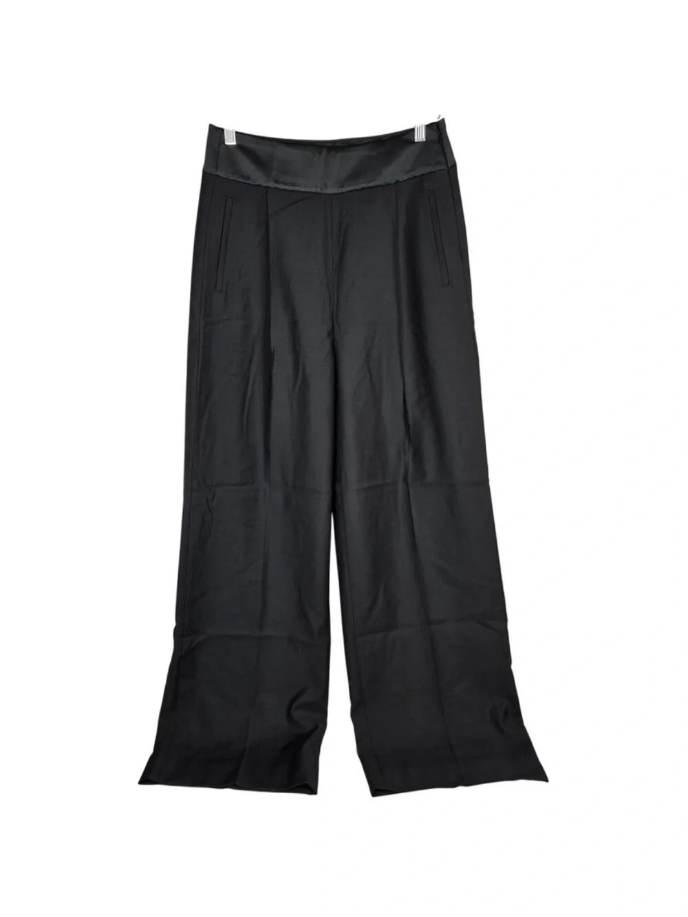 J. Crew Collection wide-leg trouser pant 100% wool size 2 chic preppy academia